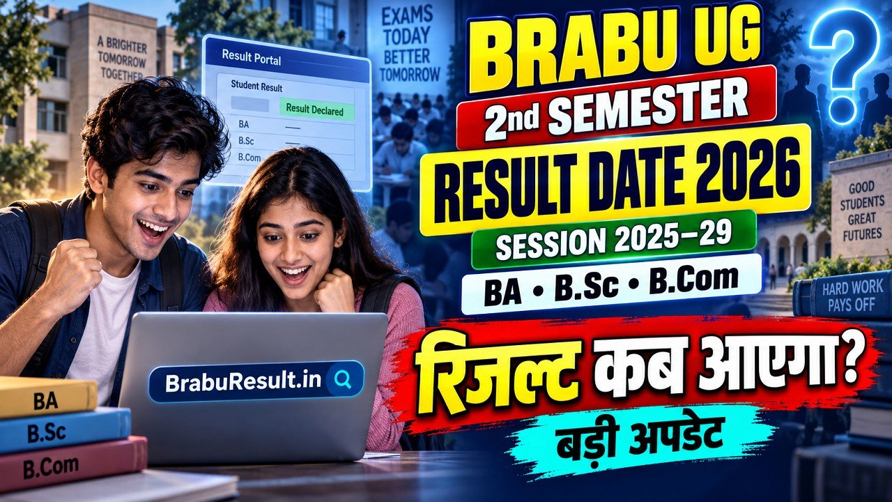 BRABU UG 2nd Semester Result Date 2026