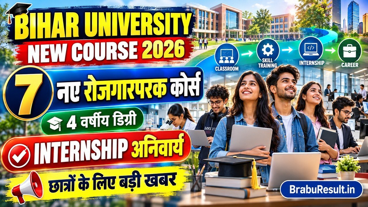 Bihar University New Course 2026